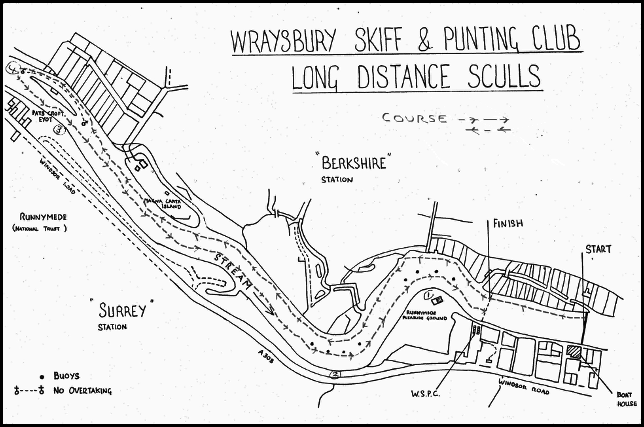 Original map of the course